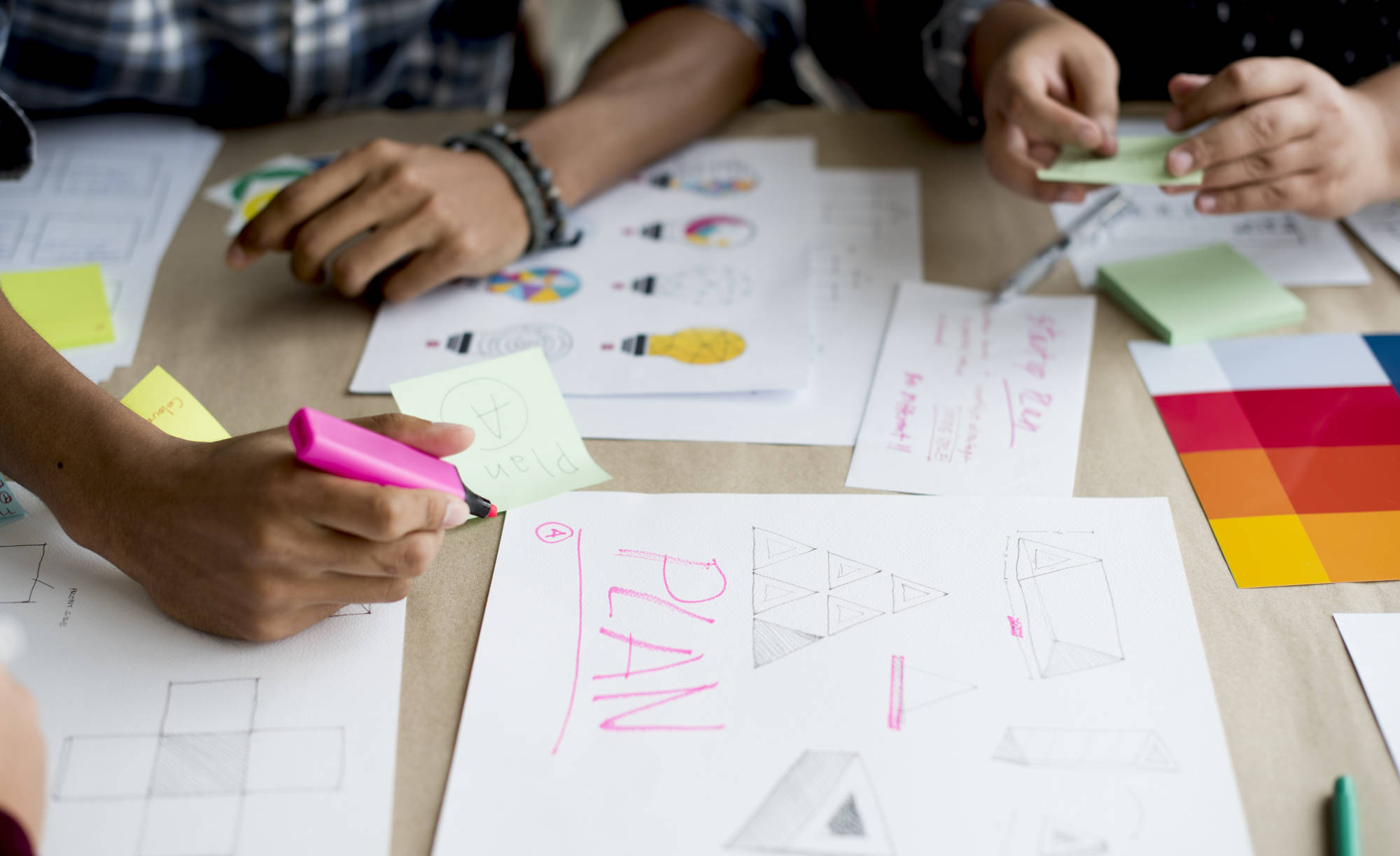 close_image_of_draft_graphic_designs